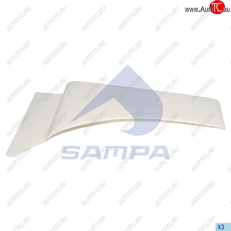 2 849 р. Накладка MAN крыла переднего левого SAMPA SAMPA 18200052  с доставкой в г. Пермь
