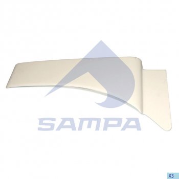 2 889 р. Накладка MAN крыла переднего правого SAMPA SAMPA 18200053  с доставкой в г. Пермь. Увеличить фотографию 1