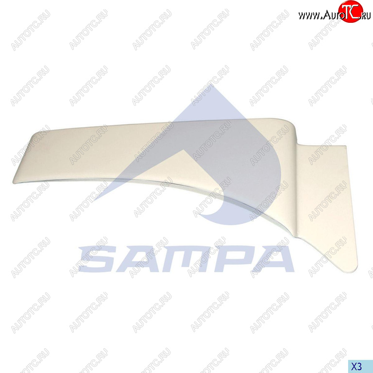 2 889 р. Накладка MAN крыла переднего правого SAMPA SAMPA 18200053  с доставкой в г. Пермь