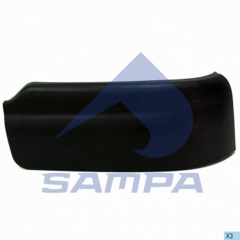 699 р. Панель MAN TGA LX угловая бампера правая нижняя SAMPA SAMPA 18200058  с доставкой в г. Пермь. Увеличить фотографию 1
