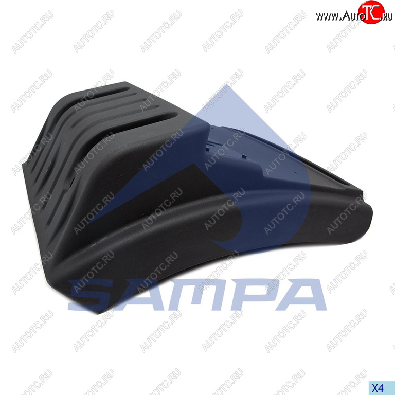 2 099 р. Крыло MAN TGA заднее левое задняя часть (680мм) SAMPA SAMPA 18200068  с доставкой в г. Пермь