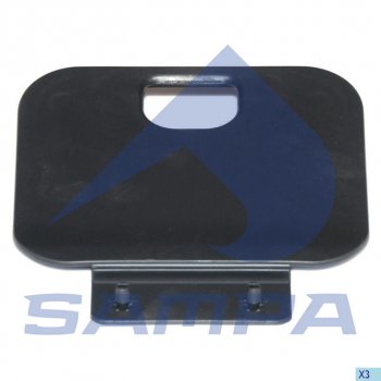 180 р. Заглушка MAN TGA,TGS,TGX,TGL,TGM подножки нижней SAMPA SAMPA 18200099  с доставкой в г. Пермь. Увеличить фотографию 1