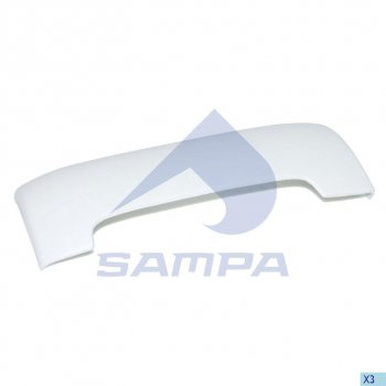 919 р. Дефлектор MAN кабины левый SAMPA SAMPA 18200120  с доставкой в г. Пермь. Увеличить фотографию 1