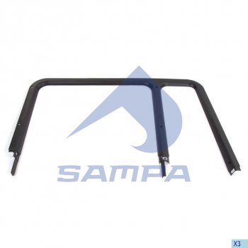 999 р. Рамка MAN стекла двери левой SAMPA SAMPA 18200174  с доставкой в г. Пермь. Увеличить фотографию 1