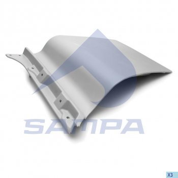 7 249 р. Накладка MAN TGA,L,LX двери нижняя правая SAMPA SAMPA 18200191  с доставкой в г. Пермь. Увеличить фотографию 1