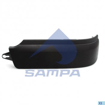 749 р. Панель MAN TGS угловая бампера правая нижняя SAMPA SAMPA 18200198  с доставкой в г. Пермь. Увеличить фотографию 1