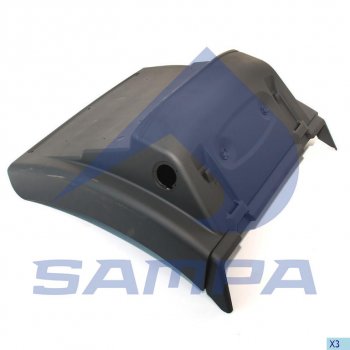 3 599 р. Крыло MAN TGX заднее левоеправое задняя часть SAMPA SAMPA 18200214  с доставкой в г. Пермь. Увеличить фотографию 1