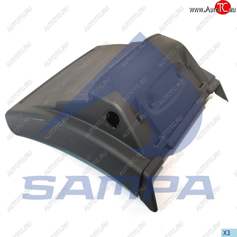3 599 р. Крыло MAN TGX заднее левоеправое задняя часть SAMPA SAMPA 18200214  с доставкой в г. Пермь