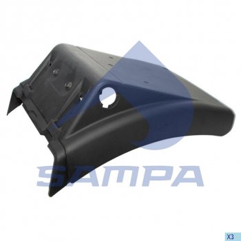 2 999 р. Крыло MAN TGA,TGS заднее передняя часть левоеправое (520мм) SAMPA SAMPA 18200258  с доставкой в г. Пермь. Увеличить фотографию 1
