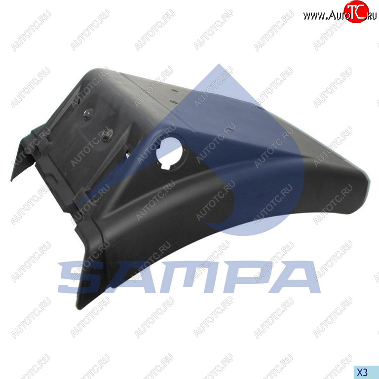 2 999 р. Крыло MAN TGA,TGS заднее передняя часть левоеправое (520мм) SAMPA SAMPA 18200258  с доставкой в г. Пермь