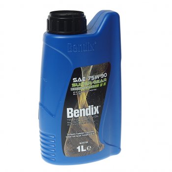 1 099 р. Масло трансмиссионное SUPER GEAR GL45 75W90 синт.1л BENDIX BENDIX 182031b  с доставкой в г. Пермь. Увеличить фотографию 1