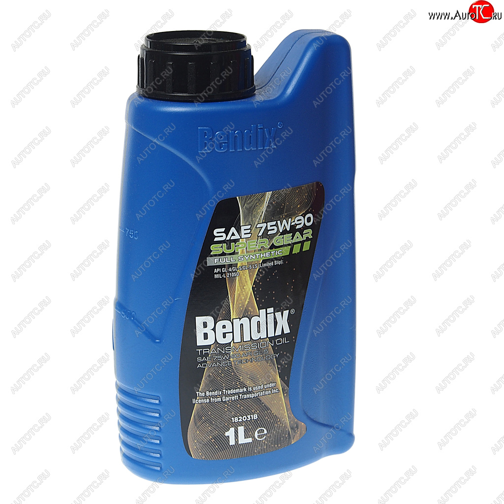 1 099 р. Масло трансмиссионное SUPER GEAR GL45 75W90 синт.1л BENDIX BENDIX 182031b  с доставкой в г. Пермь