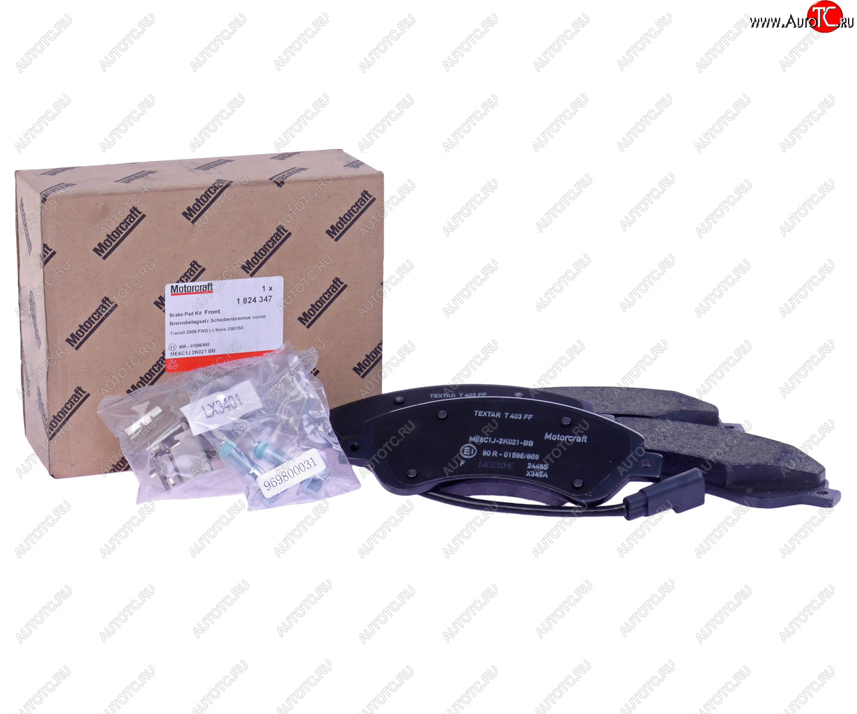 6 399 р. Колодки тормозные FORD Transit (06-) передние (комфорт) (4шт.) OE FORD 1824347  с доставкой в г. Пермь