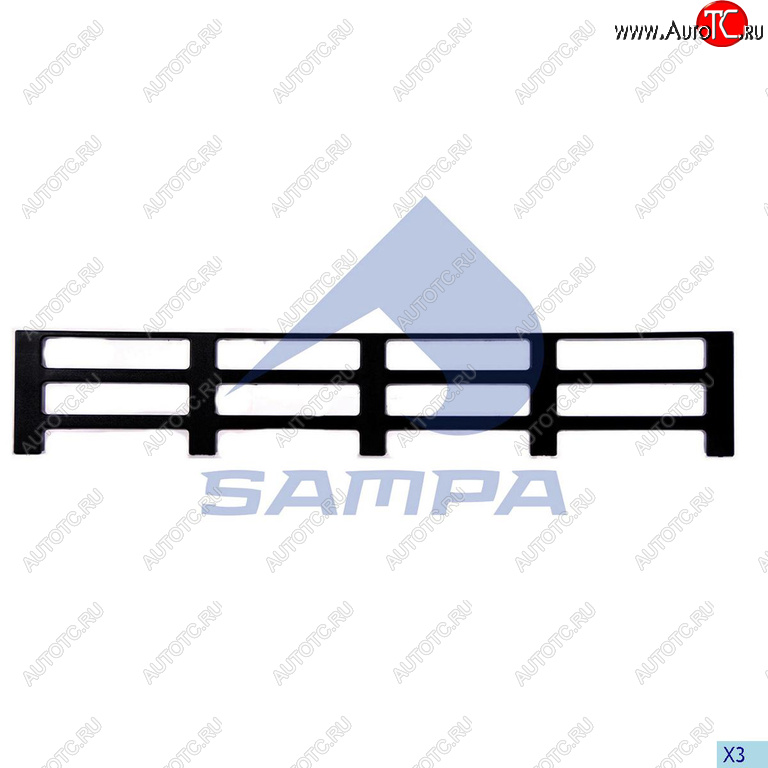 679 р. Решетка радиатора VOLVO FH,FM облицовки нижняя SAMPA SAMPA 18300009  с доставкой в г. Пермь