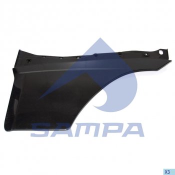 4 949 р. Накладка VOLVO FH12 2V двери нижняя левая SAMPA SAMPA 18300029  с доставкой в г. Пермь. Увеличить фотографию 1