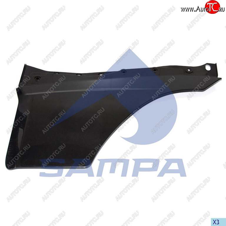 4 949 р. Накладка VOLVO FH12 2V двери нижняя левая SAMPA SAMPA 18300029  с доставкой в г. Пермь