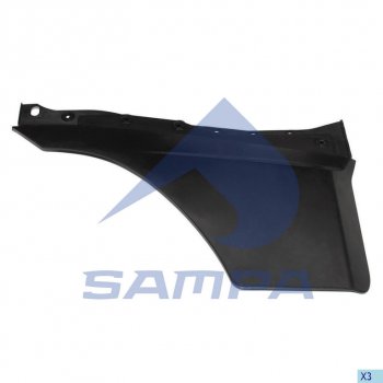 4 999 р. Накладка VOLVO FH12 2V двери нижняя правая SAMPA SAMPA 18300030  с доставкой в г. Пермь. Увеличить фотографию 1