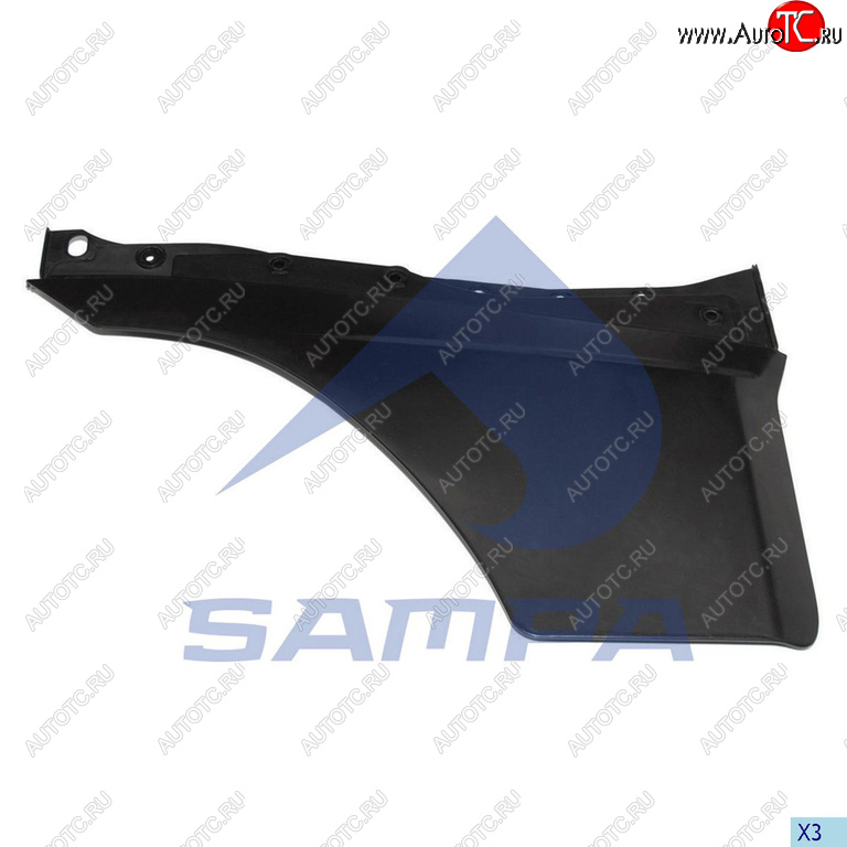 4 999 р. Накладка VOLVO FH12 2V двери нижняя правая SAMPA SAMPA 18300030  с доставкой в г. Пермь