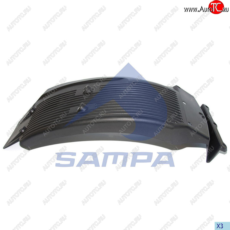 1 799 р. Подкрылок VOLVO FH кабины передний правый SAMPA SAMPA 18300043  с доставкой в г. Пермь