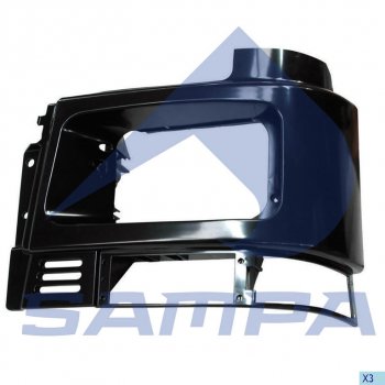 2 459 р. Облицовка VOLVO FM10,12 фары левой SAMPA SAMPA 18300274  с доставкой в г. Пермь. Увеличить фотографию 1