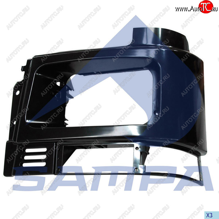 2 459 р. Облицовка VOLVO FM10,12 фары левой SAMPA SAMPA 18300274  с доставкой в г. Пермь