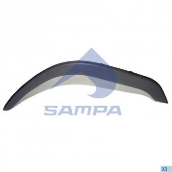599 р. Накладка VOLVO FH крыла переднего левого SAMPA SAMPA 18300289  с доставкой в г. Пермь. Увеличить фотографию 1