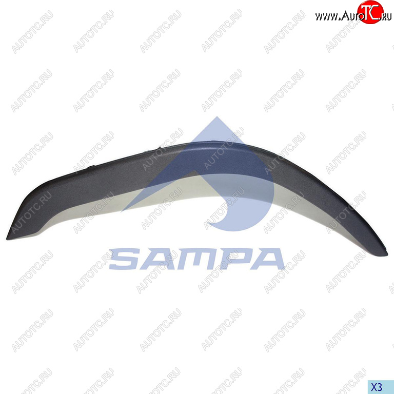 499 р. Накладка VOLVO FH крыла переднего правого SAMPA SAMPA 18300290  с доставкой в г. Пермь
