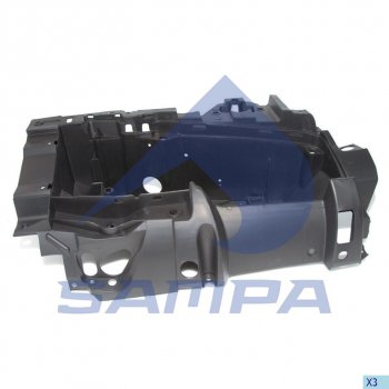 2 349 р. Корпус VOLVO FH фары левый SAMPA SAMPA 18300412  с доставкой в г. Пермь. Увеличить фотографию 1