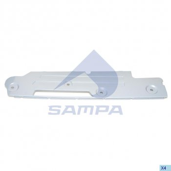 258 р. Панель VOLVO фары левой (защитная) SAMPA SAMPA 18300416  с доставкой в г. Пермь. Увеличить фотографию 1