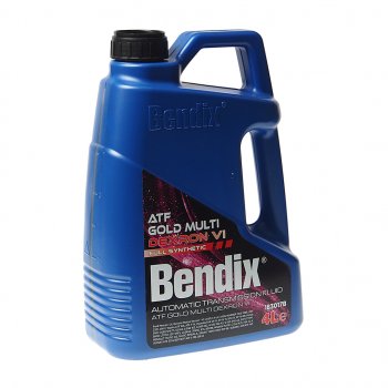 3 679 р. Масло трансмиссионное ATF для АКПП GOLD MULTI DEXRON VI синт.4л BENDIX BENDIX 183017b  с доставкой в г. Пермь. Увеличить фотографию 1