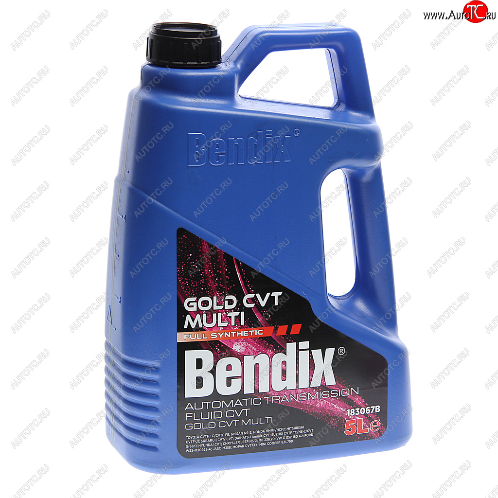 3 399 р. Масло трансмиссионное CVT для вариаторов GOLD MULTI синт.5л BENDIX BENDIX 183067b  с доставкой в г. Пермь
