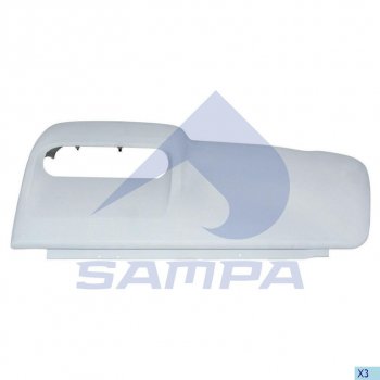 3 199 р. Панель SCANIA 4 series кабины угловая правая SAMPA SAMPA 18400014  с доставкой в г. Пермь. Увеличить фотографию 1
