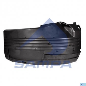 3 999 р. Подкрылок SCANIA R114,124,144 series кабины передний левый,задний правый SAMPA SAMPA 18400027  с доставкой в г. Пермь. Увеличить фотографию 1