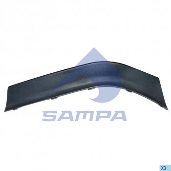 1 199 р. Накладка SCANIA крыла переднего SAMPA SAMPA 18400029  с доставкой в г. Пермь. Увеличить фотографию 1