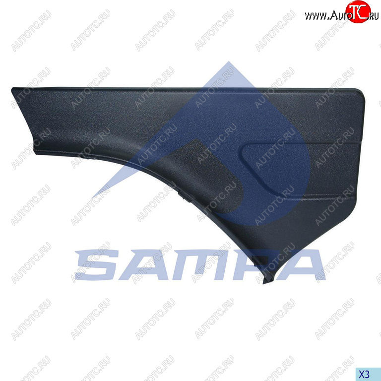 1 249 р. Накладка SCANIA 4,P,R,CP,CR series крыла переднего левая SAMPA SAMPA 18400031  с доставкой в г. Пермь