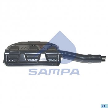 7 549 р. Кронштейн SCANIA крыла заднего левый SAMPA SAMPA 18400061  с доставкой в г. Пермь. Увеличить фотографию 1