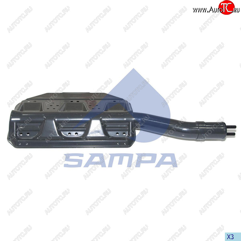 7 549 р. Кронштейн SCANIA крыла заднего левый SAMPA SAMPA 18400061  с доставкой в г. Пермь