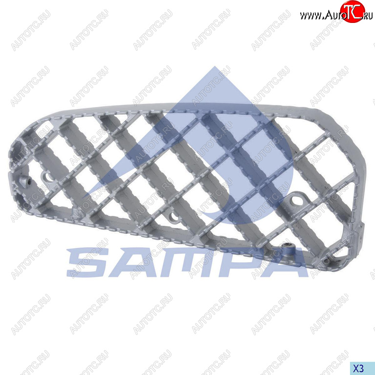 1 339 р. Подножка SCANIA P,R series нижняя металлическая (кабина CP,CR) SAMPA SAMPA 18400098 SAMPA 18400098  с доставкой в г. Пермь