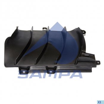879 р. Дефлектор SCANIA кабины левый SAMPA SAMPA 18400154  с доставкой в г. Пермь. Увеличить фотографию 1