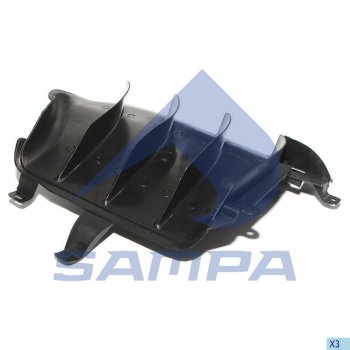 889 р. Дефлектор SCANIA правый внутренний SAMPA SAMPA 18400155  с доставкой в г. Пермь. Увеличить фотографию 1