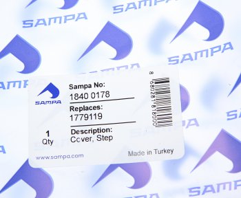 959 р. Накладка SCANIA подножки правая SAMPA SAMPA 18400178  с доставкой в г. Пермь. Увеличить фотографию 3