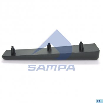 539 р. Накладка подножки SCANIA R series левая SAMPA SAMPA 18400179  с доставкой в г. Пермь. Увеличить фотографию 1