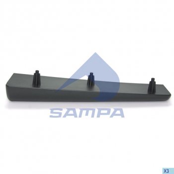 529 р. Накладка подножки SCANIA правая SAMPA SAMPA 18400180  с доставкой в г. Пермь. Увеличить фотографию 1