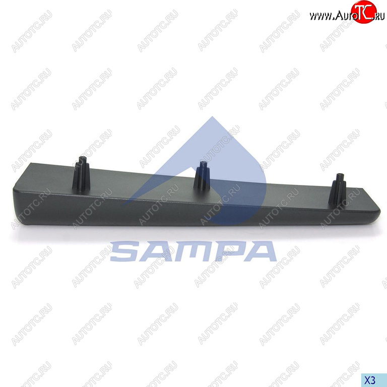 529 р. Накладка подножки SCANIA правая SAMPA SAMPA 18400180  с доставкой в г. Пермь