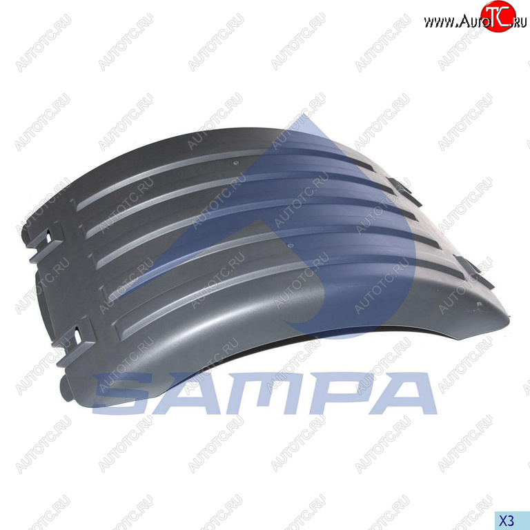 2 049 р. Крыло SCANIA P,R,4 series заднее средняя часть SAMPA SAMPA 18400255  с доставкой в г. Пермь