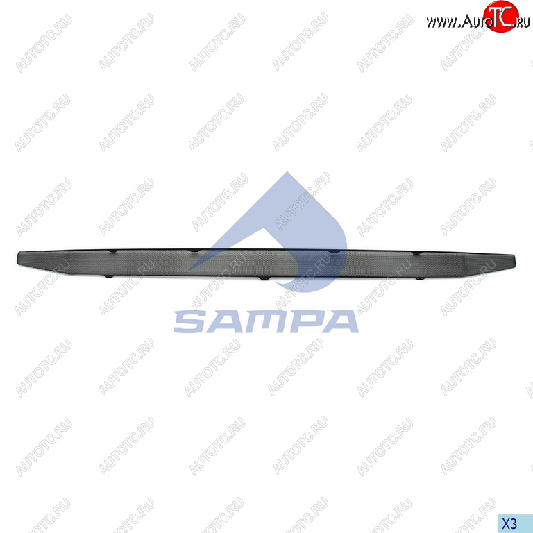 2 199 р. Накладка SCANIA 6 series подножки откидной нижней (L=33см) SAMPA SAMPA 18400283  с доставкой в г. Пермь