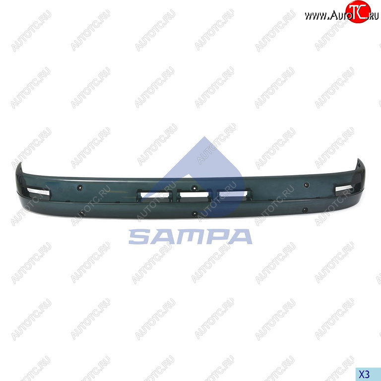 5 799 р. Козырек SCANIA 4 series солнцезащитный SAMPA SAMPA 18400406  с доставкой в г. Пермь