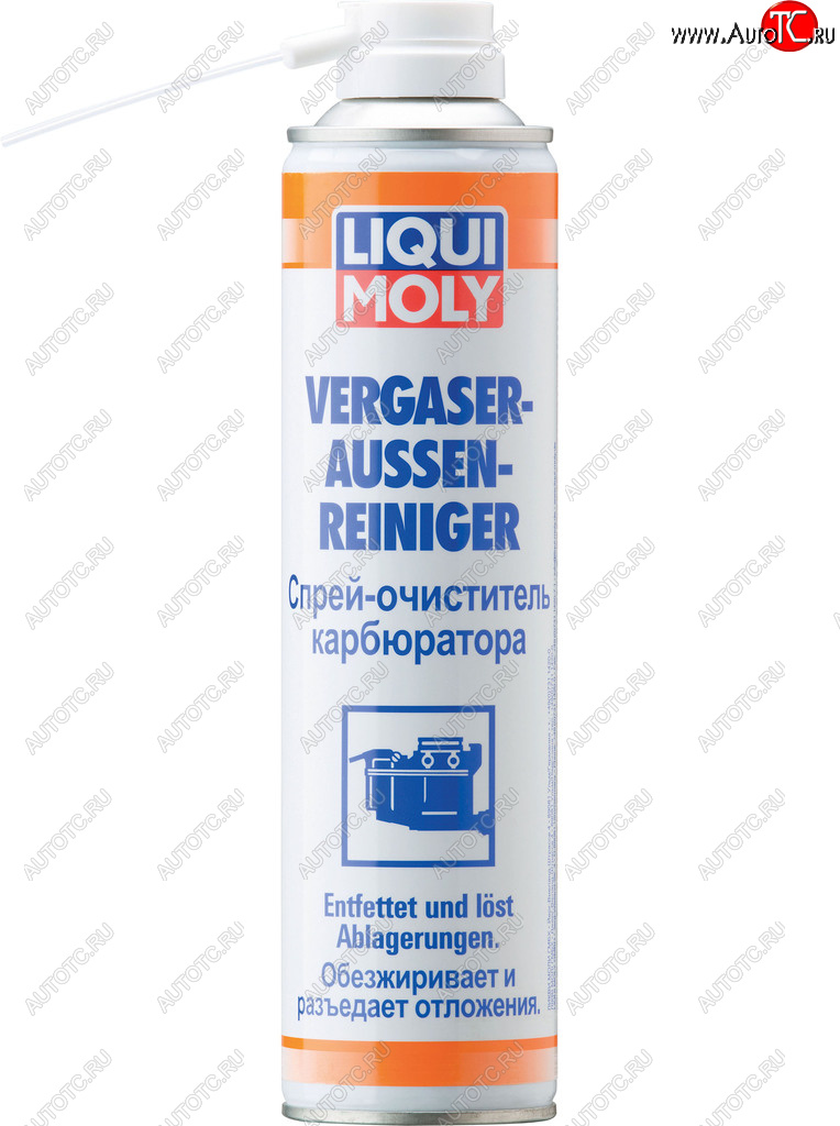 1 159 р. Очиститель карбюратора аэрозоль 400мл LIQUI MOLY LIQUI MOLY 1844  с доставкой в г. Пермь