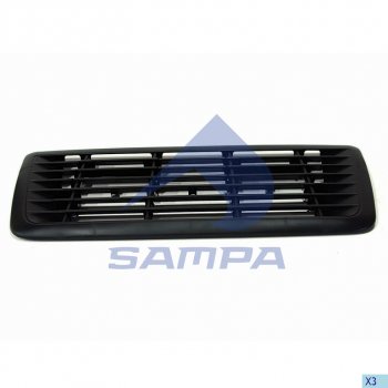 5 549 р. Решетка радиатора DAF LF45,95XF,85CF series нижняя SAMPA SAMPA 18500002  с доставкой в г. Пермь. Увеличить фотографию 1