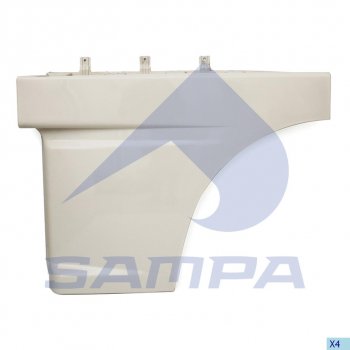 5 699 р. Накладка DAF F95,105XF двери левой SAMPA SAMPA 18500008  с доставкой в г. Пермь. Увеличить фотографию 1